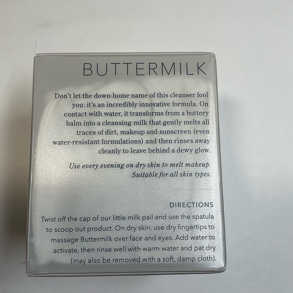 Beekman 1802 Buttermilk Cleansing Balm - make remover 1.44 oz - Picture 2 of 4